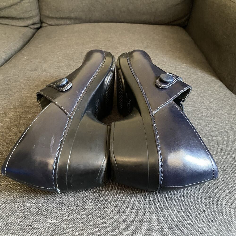 Dansko Professional Clog Shoes Leather Slip-On blue Womens Sz 41 - Picture 5 of 14